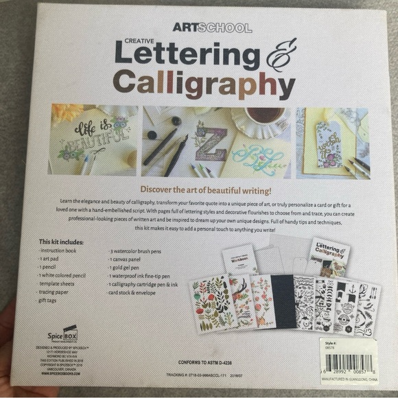 Creative Lettering & Calligraphy Kit - Picture 6 of 7